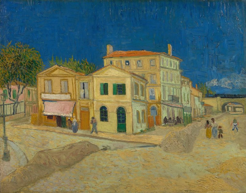 Vincent van Gogh - The Yellow House (The Street)