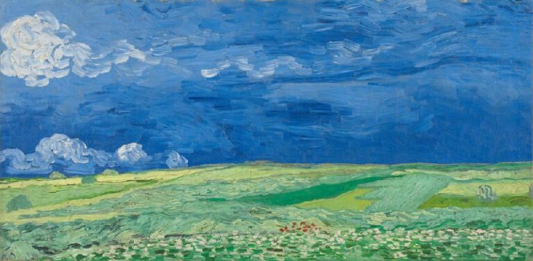 Vincent van Gogh - Wheatfield under Thunderclouds
